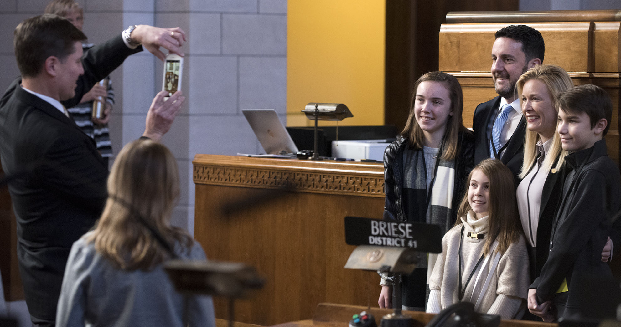 Legislature first day